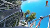 Six Flags Magic Mountain Revolution POV HD Roller Coaster On Ride Front Seat Classic GoPro 2014
