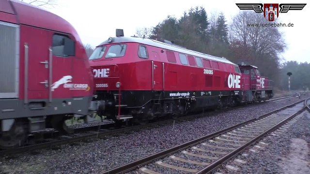 OHE- Drei Loks in Hutzel. Eurorunner%2C Ex- V160%2C MaK G 1204 BB