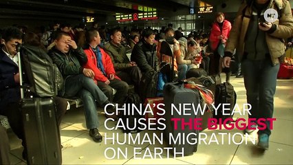 Chinese New Year Causes 'Biggest Human Migration' On Earth