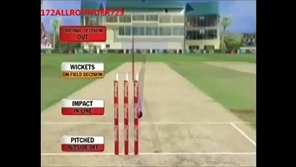 Darren Sammy traps Umar LBW, then Cleans up Azha Ali playing no stroke