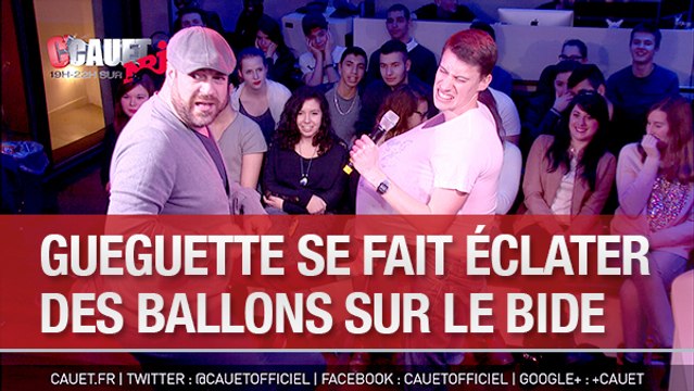 Gueguette se fait éclater des ballons dans le T-Shirt - C'Cauet sur NRJ