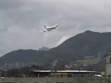 Boeing 747 Final Approach at Hong Kong Kai Tak Airport___Malaysia Airlines