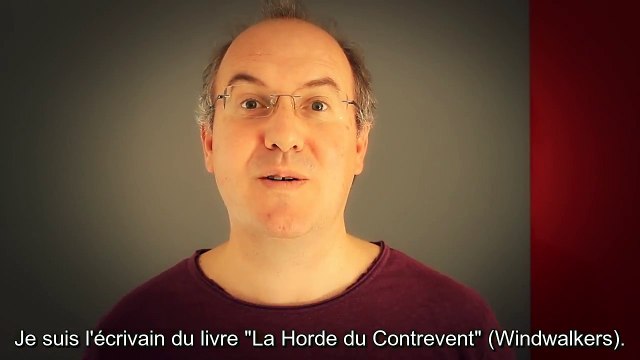 Windwalkers : Alain Damasio affiche son soutien en vidéo