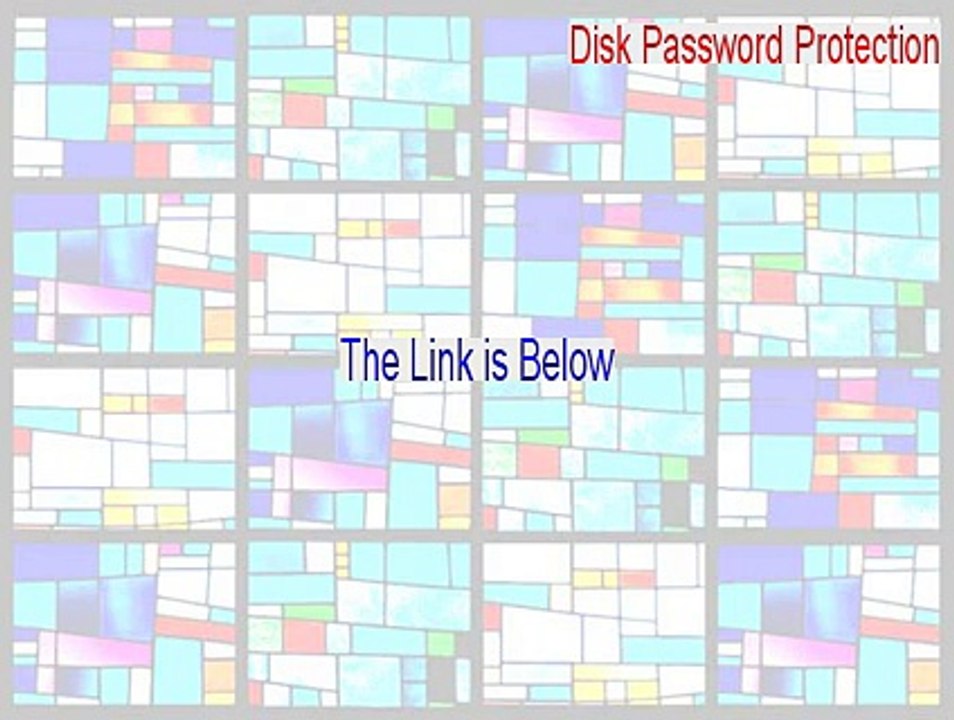 Disk Password Protection Key Gen (Legit Download)
