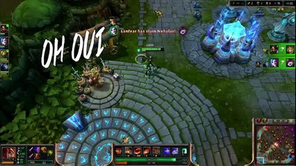 ツ Moments Fun 1   RagEzreal ft Shyvana Top   League of Legends (FR)