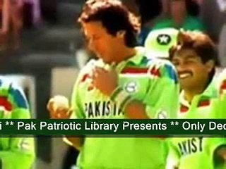 Once Again Imran Khan- as a Cricketer by Saleem Javed ( Rare Song )