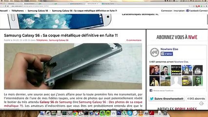 NEW Samsung Galaxy S6 LEAKED Metal Chassis!
