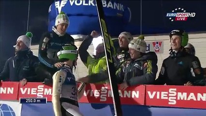 Il bat le record du plus grand saut à ski jamais vu !