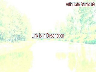 Articulate Studio 09 Serial (Free of Risk Download)
