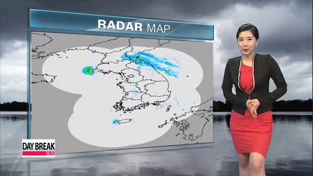 Early drizzle, sunnier skies