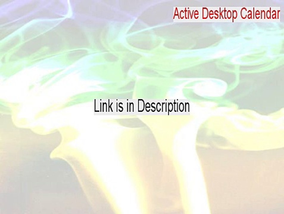 Active Desktop Calendar (64-Bit) Free Download (Legit Download 2015)