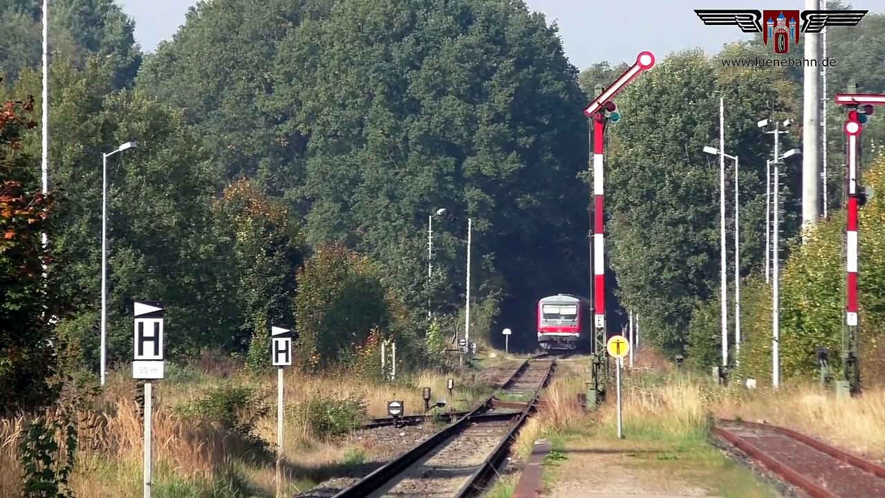 Sonderfahrt mit Erixx auf der Jeetzeltalbahn und der Wendlandbahn