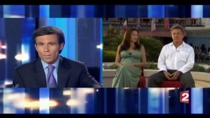 Angelina Jolie and Dustin Hoffman interviewed by F2 in 2008