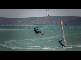 This Kitesurfer Avoids Windsurfers by Airing Over Them | LagoLand with Abel Lago, Ep. 4