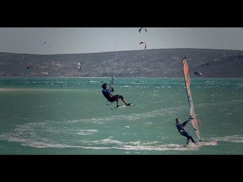 This Kitesurfer Avoids Windsurfers by Airing Over Them | LagoLand with Abel Lago, Ep. 4