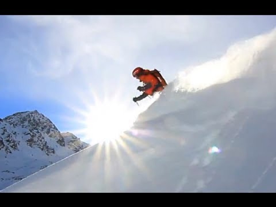 Turns 'n' Curves - Extreme Skier Giulia Monego Charging in Verbier