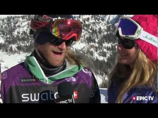 Freeride World Tour rider interviews Courmayeur 2013 highlights