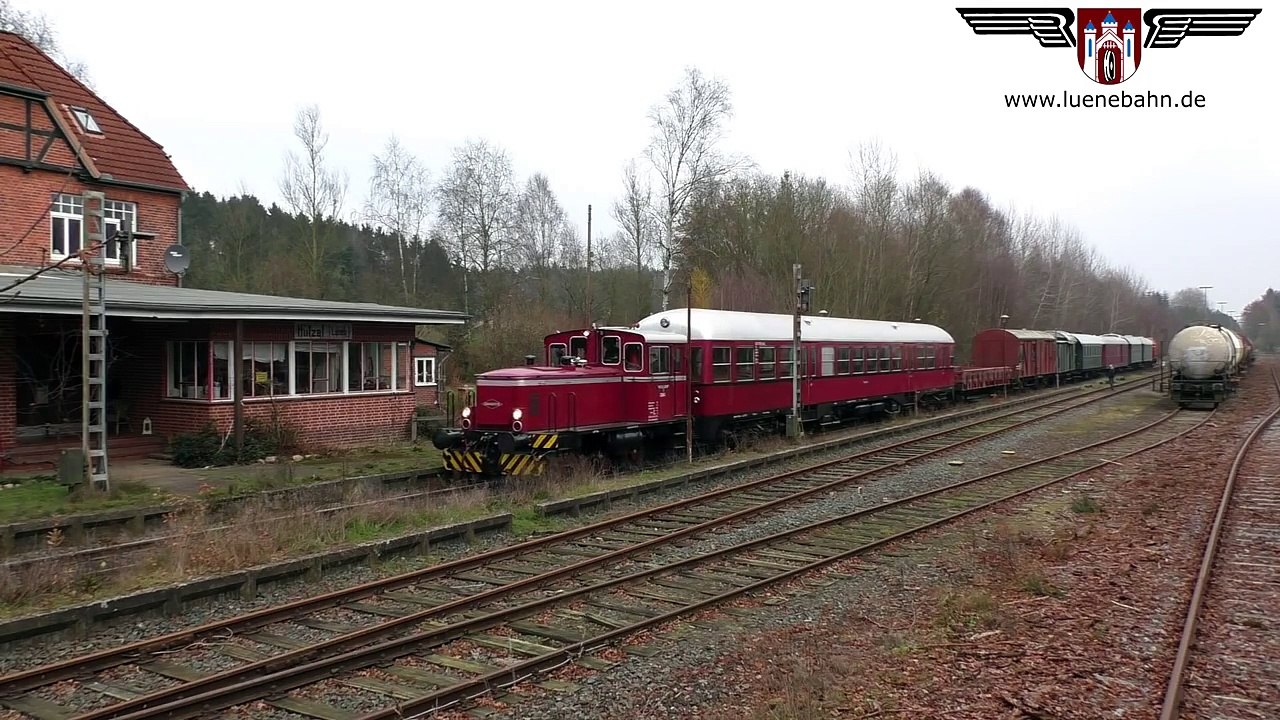 Uberfuhrung des Groraumdieseltriebwagens 0518 der AVL von Luneburg nach Celle - OHE
