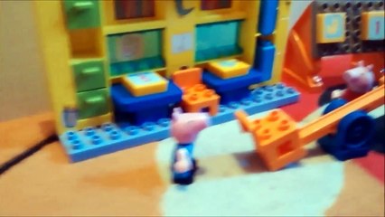 Peppa pig School Mega Blocks Build Juguete de Construcción Escuela Bloques Schoolhouse Col
