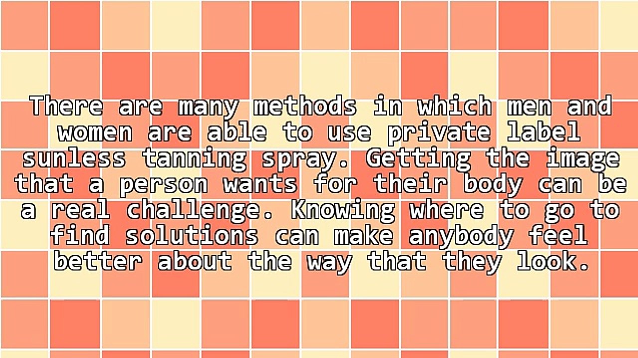 Embracing Private Label Sunless Tanning Spray That Works