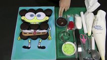 Spongebob Cupcake Cake! How to make a Spongebob Pullapart Cupcakes Cake by Cupcake Addiction