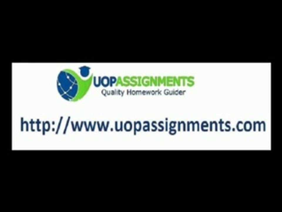 FIN 324 Week 1 DQ 1 UOP Tutorial UOP Assignments