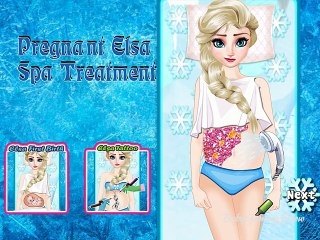 Pregnant Elsa Spa Treatment - Disney Frozen Game