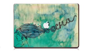 Macbook Retina Pro с яблоком 
