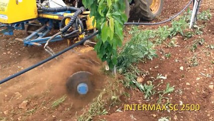 INTERMAX-SC2500 Fresino interfilare combinato a singolo braccio senza coltivatore centrale 1/2