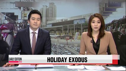 Mass exodus begins for Lunar New Year holiday