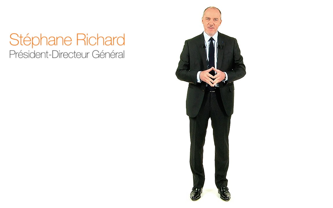 résultats annuels 2014 d'Orange par Stéphane Richard