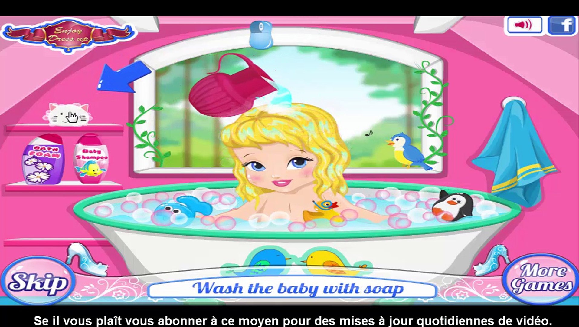 ديزني الأميرة سندريلا الأحذية حمام لعبة للأطفال - video Dailymotion