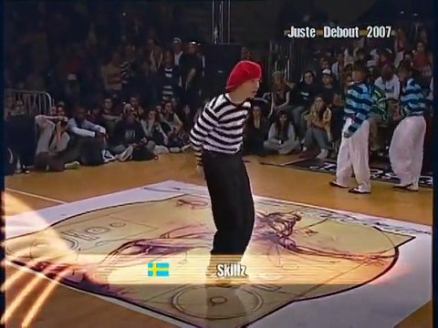 Hip hop dance Competition - Yuu & Rei VS. Skillz & A-Train [LOCKING]