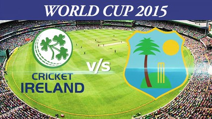 2015 WC IRE vs WI Ireland stuns WI Captain Reaction