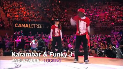 Locking  Karambar & Funky J vs Ducky & Jay Quarter-finals