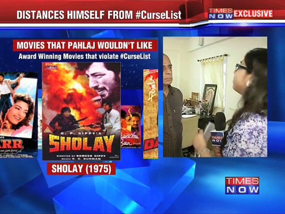 Censor chief Pahlaj Nihalani shifts blame - Exclusive Interview