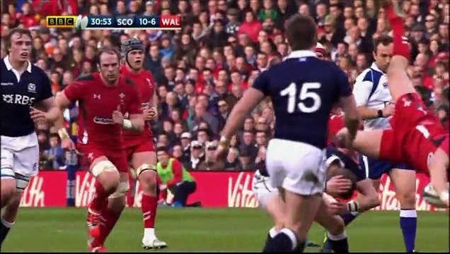 6 Nations : résumé Ecosse - Pays de Galles avec l'essai de Stuart Hogg