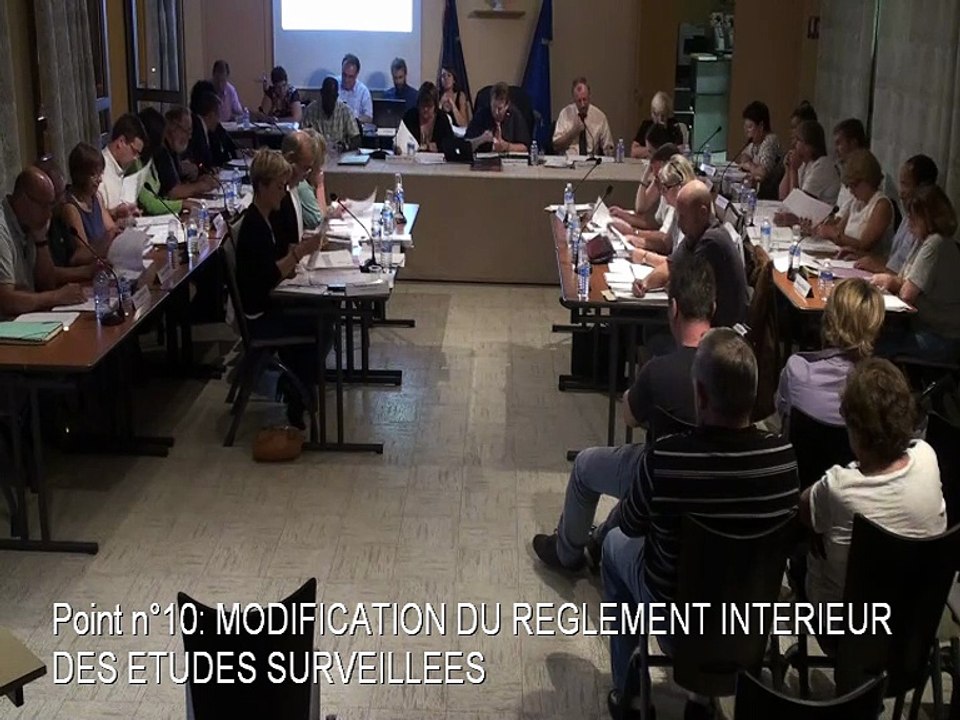 Conseil municipal du 19 septembre 2014 - point N°10