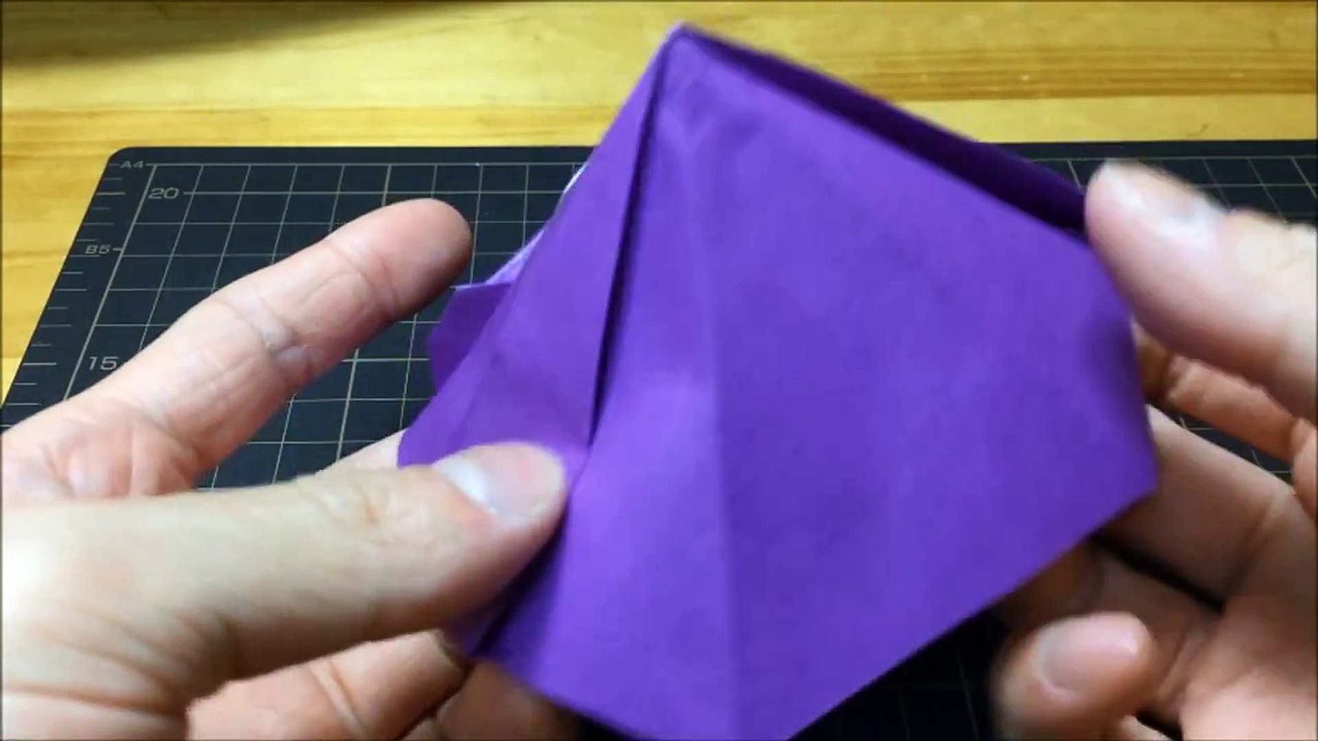 折り紙 妖怪ウォッチ 立体ドンヨリーヌ 折り方 作り方 How To Make Origami Youkaiwatch Video Dailymotion