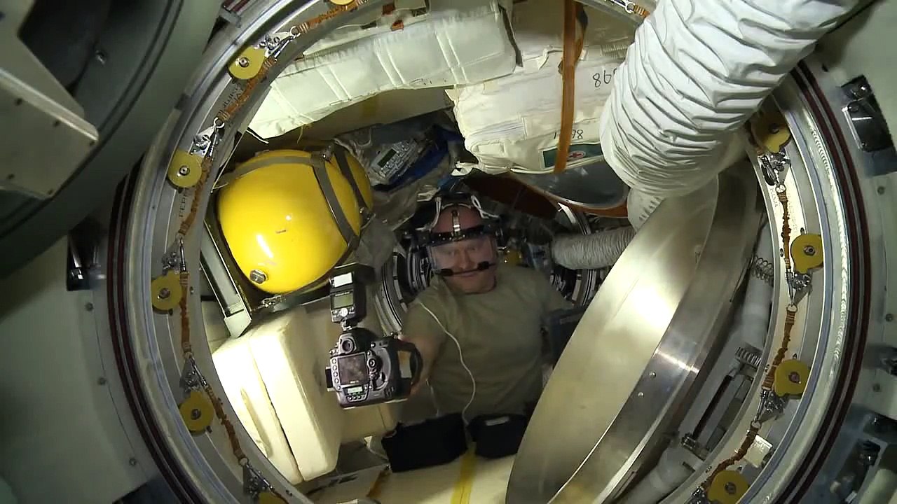 selfie dans l espace