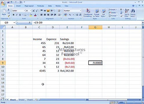Ms Excel 2007 Function Lecture Training in Urdu Lecture No 7 of 18