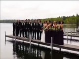 OMG!!! Wedding Spoiled - All Couples Fell into lake