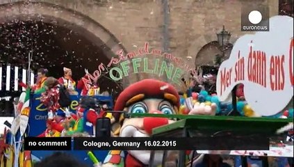 Video herunterladen: Cologne's Carnival celebrations in full swing