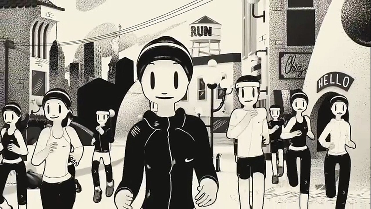 AKQA pour Nike - équipementier sportif Nike+, «Outdo you» - janvier 2015