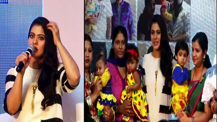 Kajol spends her day with mothers