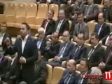 Erdoğan'ın konuşması sırasında 7 çocuk tepkisi