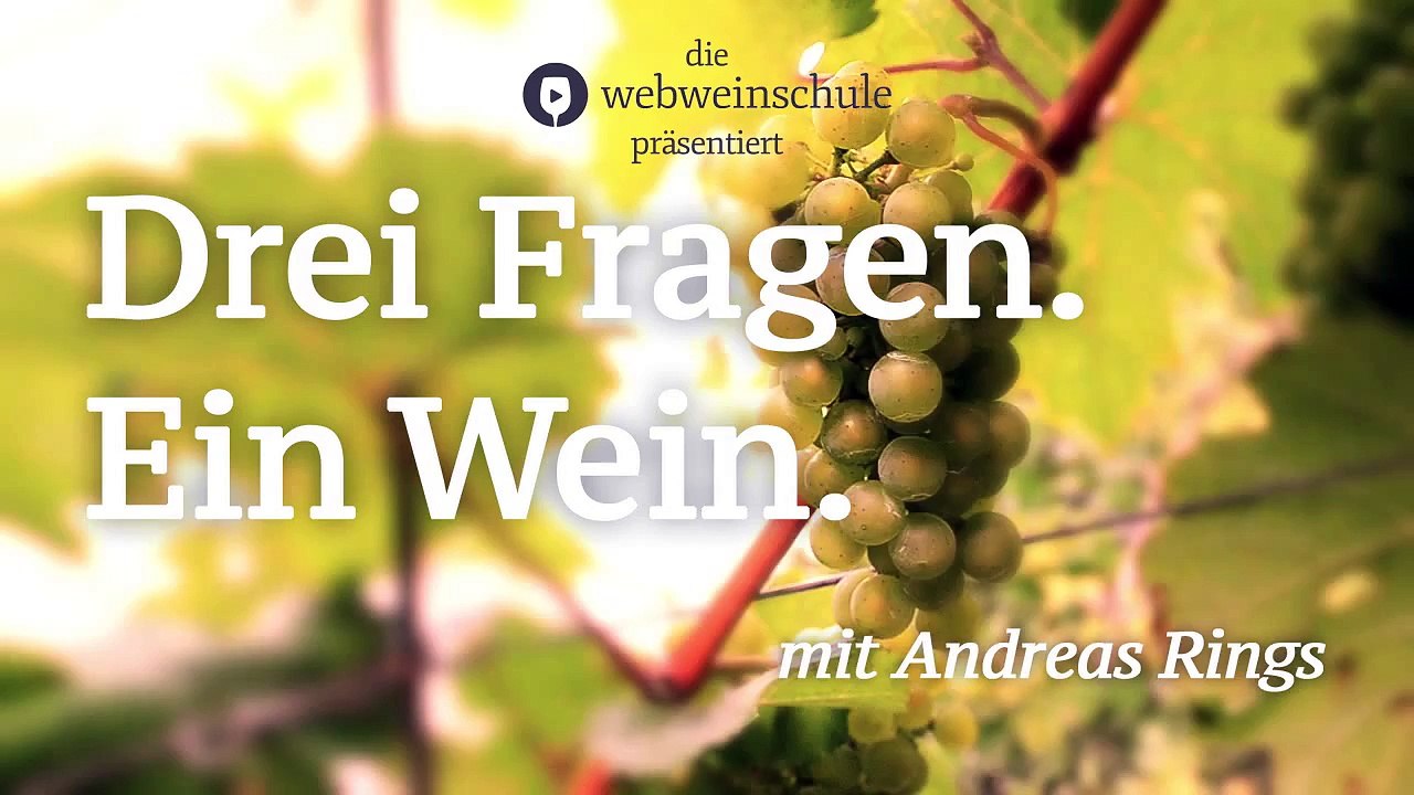 3 Fragen, 1 Wein mit Andreas Rings