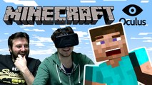 Inside Minecraft : On est DANS le jeu grâce à l'Oculus Rift (merci Mark)