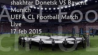Football Shakhtar vs Bayern Munich live
