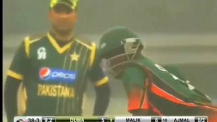 Pakistan WC 2015 Saeed Ajmal new action